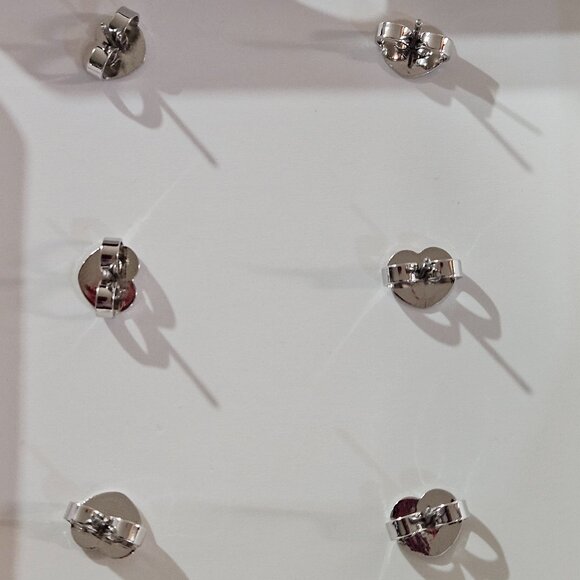 Bomb Party RBP9066 "Sunset Boulevard" Simply Studs 3-Pair Earrings - Picture 2 of 4